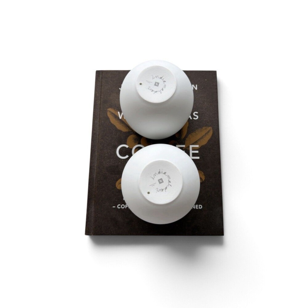 Nespresso LUNGO India Mahdavi 2-Coffee Tea Cups Origin Collection 14 oz. - Picture 4 of 6